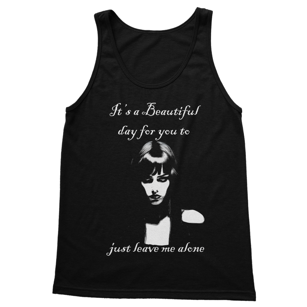 Gothic Attitude Beautiful Day Ladies Cotton Tank Top – Kate's Clothing