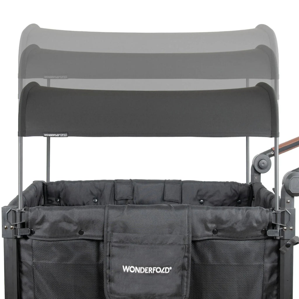 Wonderfold W2 Luxe Pro Stroller Wagon - Charcoal Grey