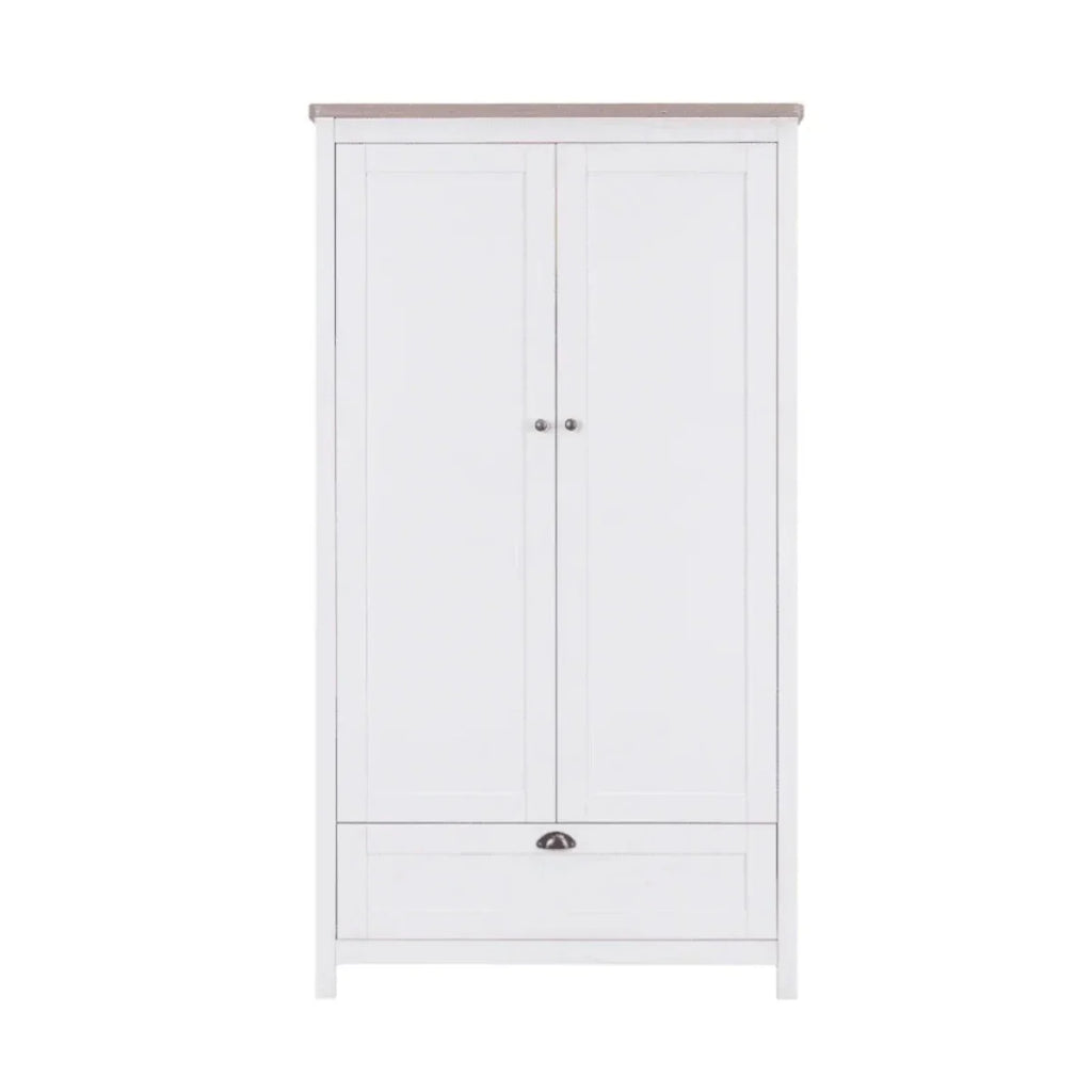 Tutti Bambini Verona Wardrobe - White/Oak