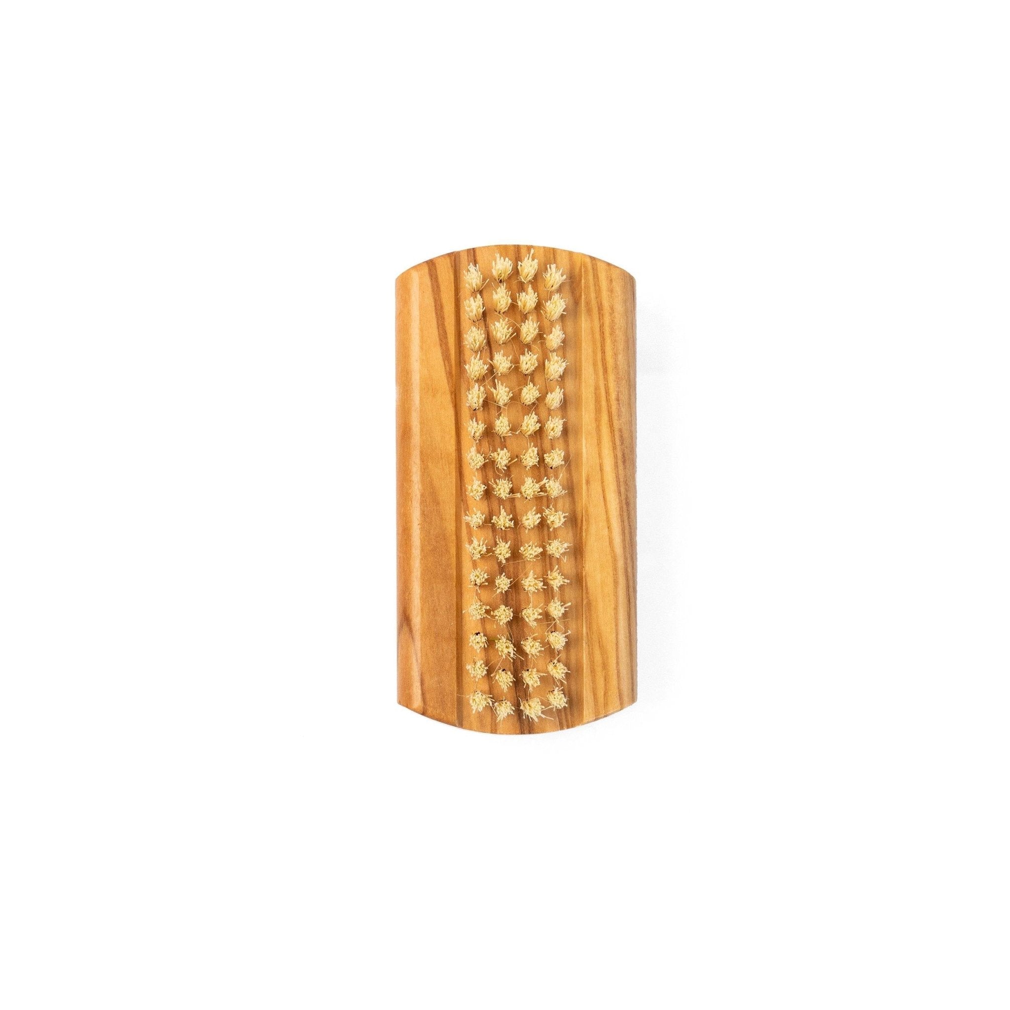 Eco Bath Natural Sisal Nail Brush Collection - Available in Beech Wood, Walnut Wood and Olive Wood