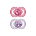 MAM Original Soother 6-18 months Pack of 2 - Pink