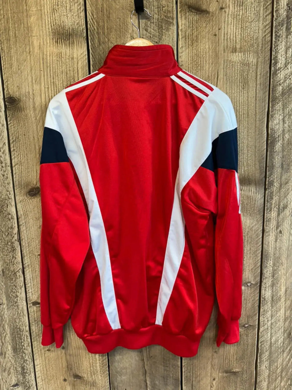 1990s Adidas Tracksuit Top Mens XL Vintage Retro