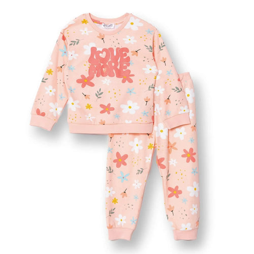 HelloBaby Jogging Set - Salmon