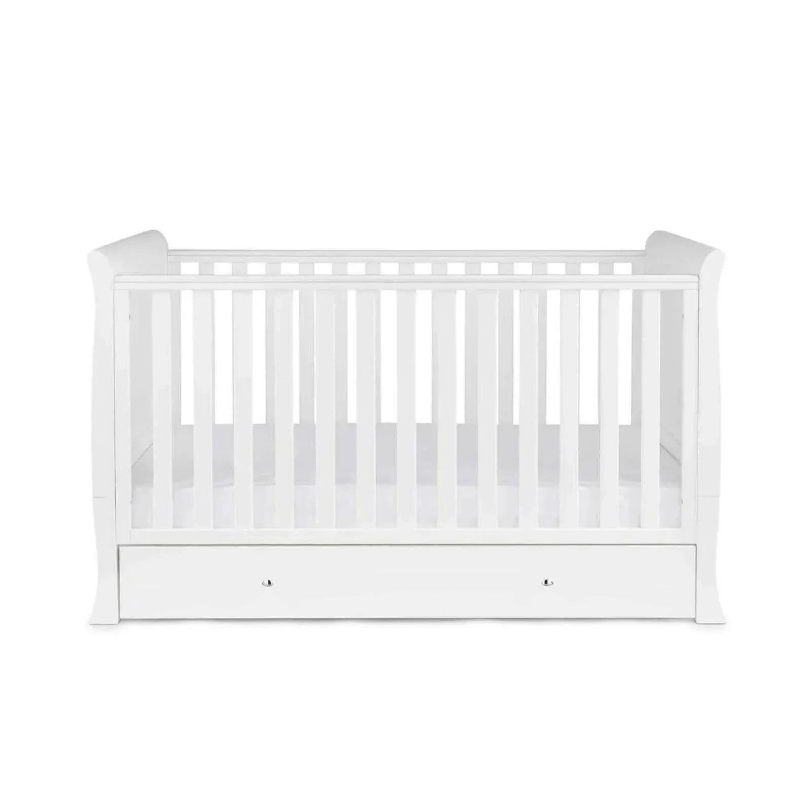 Ickle Bubba Snowdon Classic 2 Piece Furniture Set White - Premium Pocket Sprung Mattress