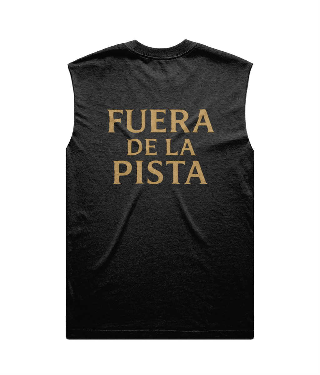 El Lobo "The Wolf" Heavy Faded Men's Padel Court Tank Top – Limited Edition by Corcuera