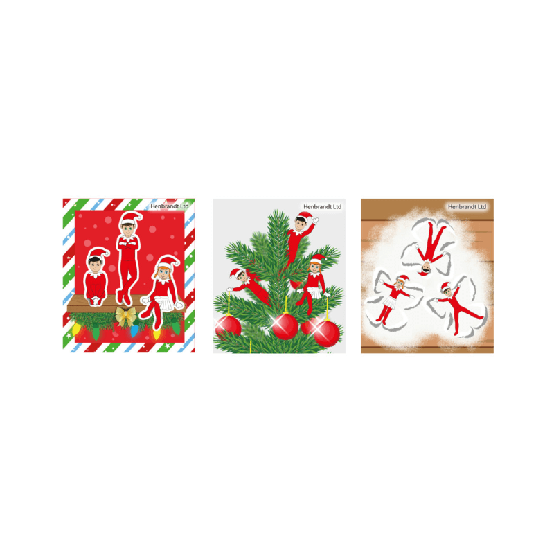 PoundFun Christmas Elfin Around Mini Notebook | Festive Pocket Journal