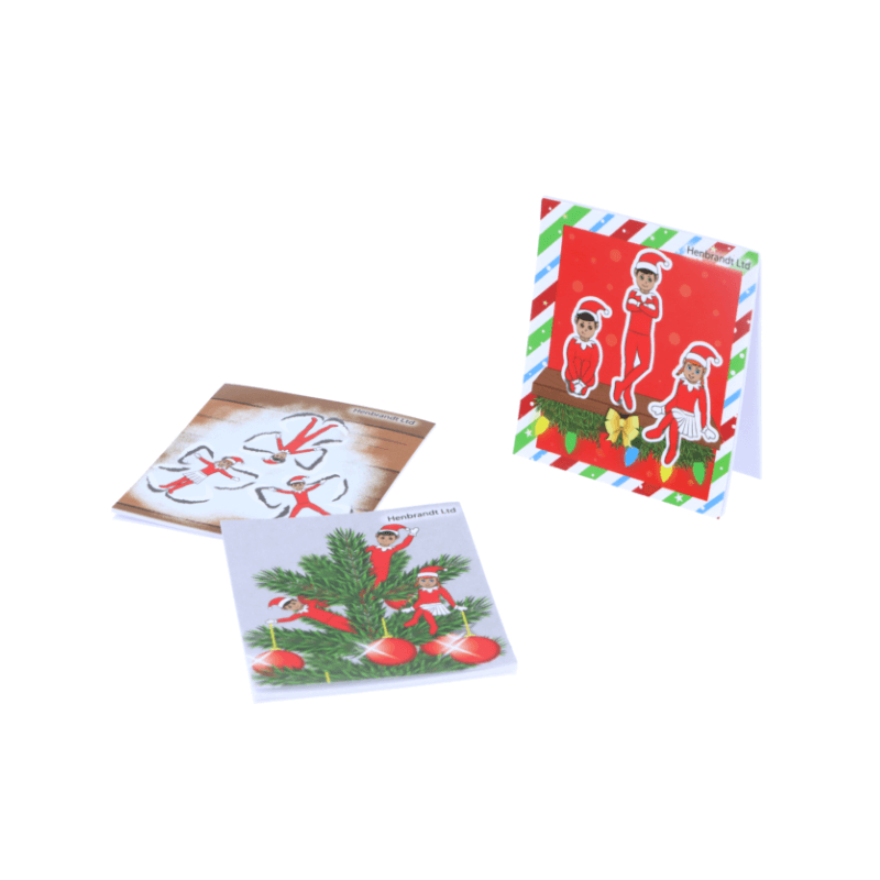 PoundFun Christmas Elfin Around Mini Notebook | Festive Pocket Journal