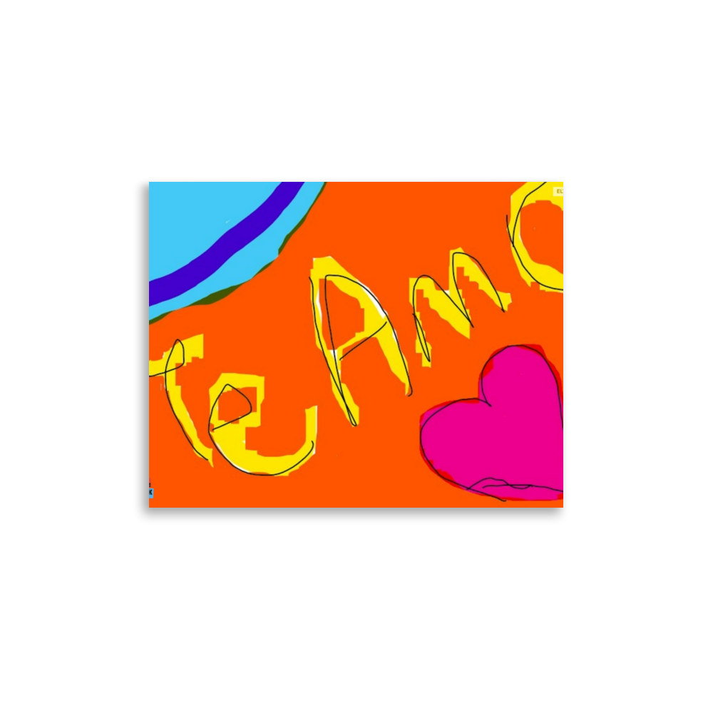Te Amo Poster