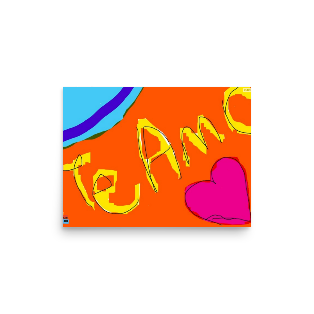Te Amo Poster