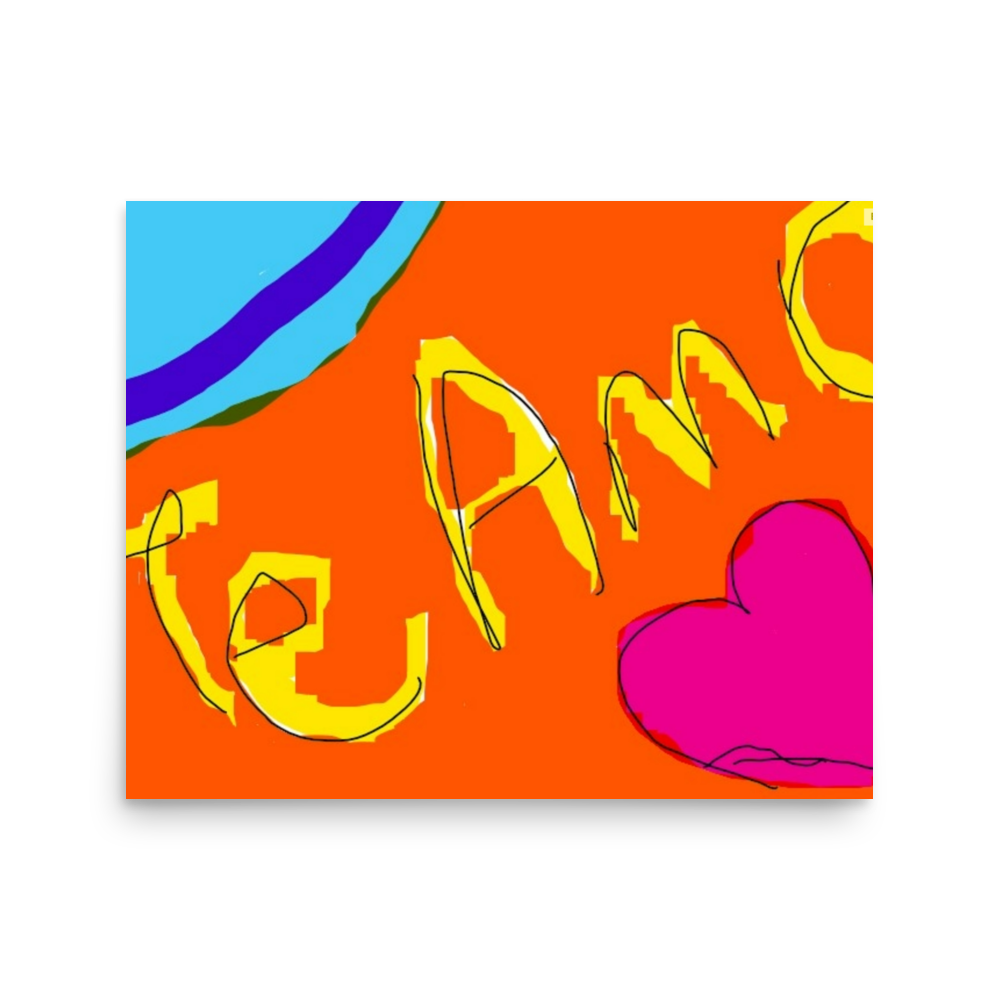 Te Amo Poster