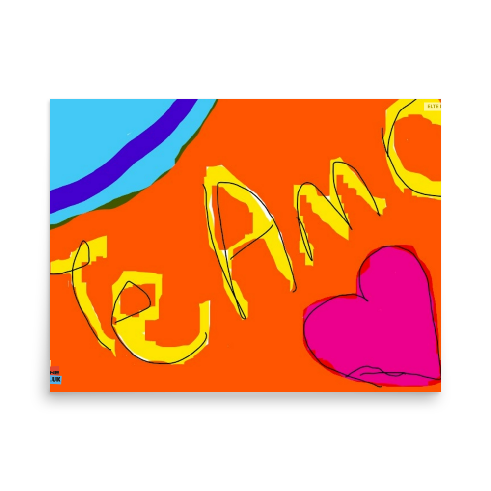 Te Amo Poster