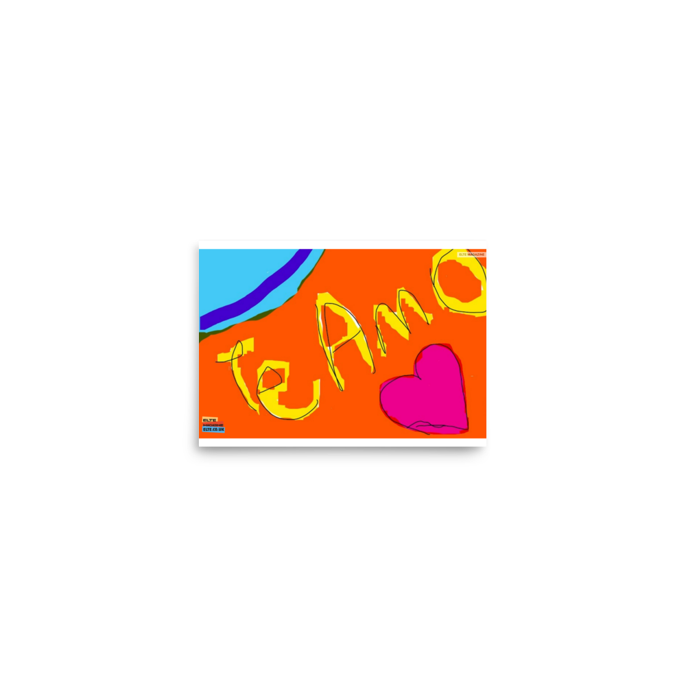 Te Amo Poster
