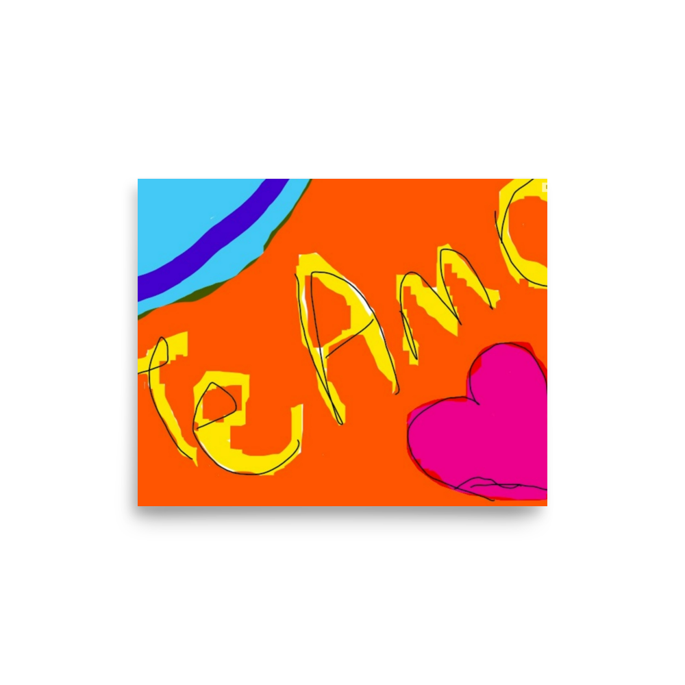 Te Amo Poster