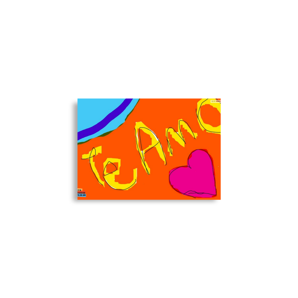 Te Amo Poster