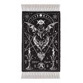 Alchemy Gothic Bat Moon Phase Rug | 100% Cotton Wall & Floor Decor