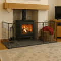For Your Little One Extendable Baby Fireguard – Steel Hearth Safety