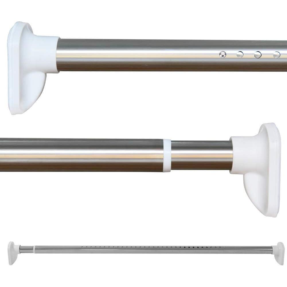 Massive Discounts Stainless Steel Tension Shower Curtain Rod | 310–360cm