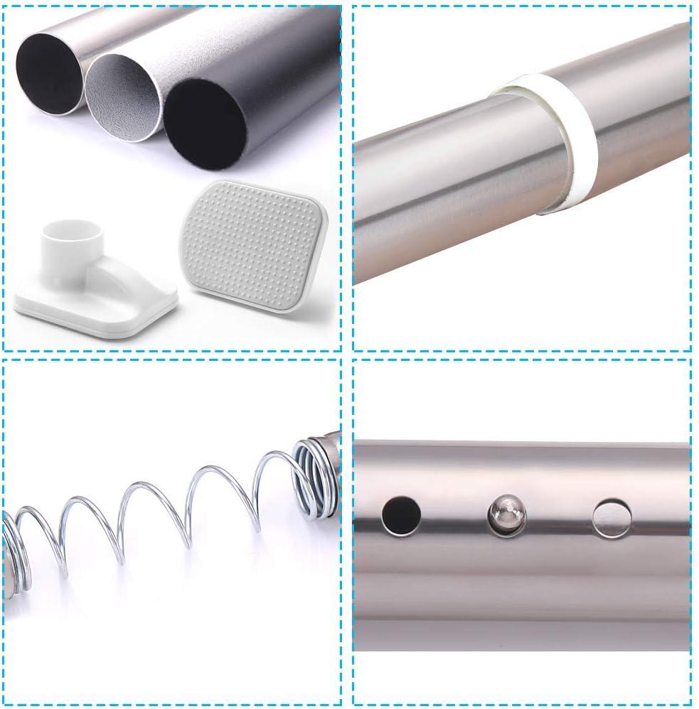 Massive Discounts Stainless Steel Tension Shower Curtain Rod | 310–360cm