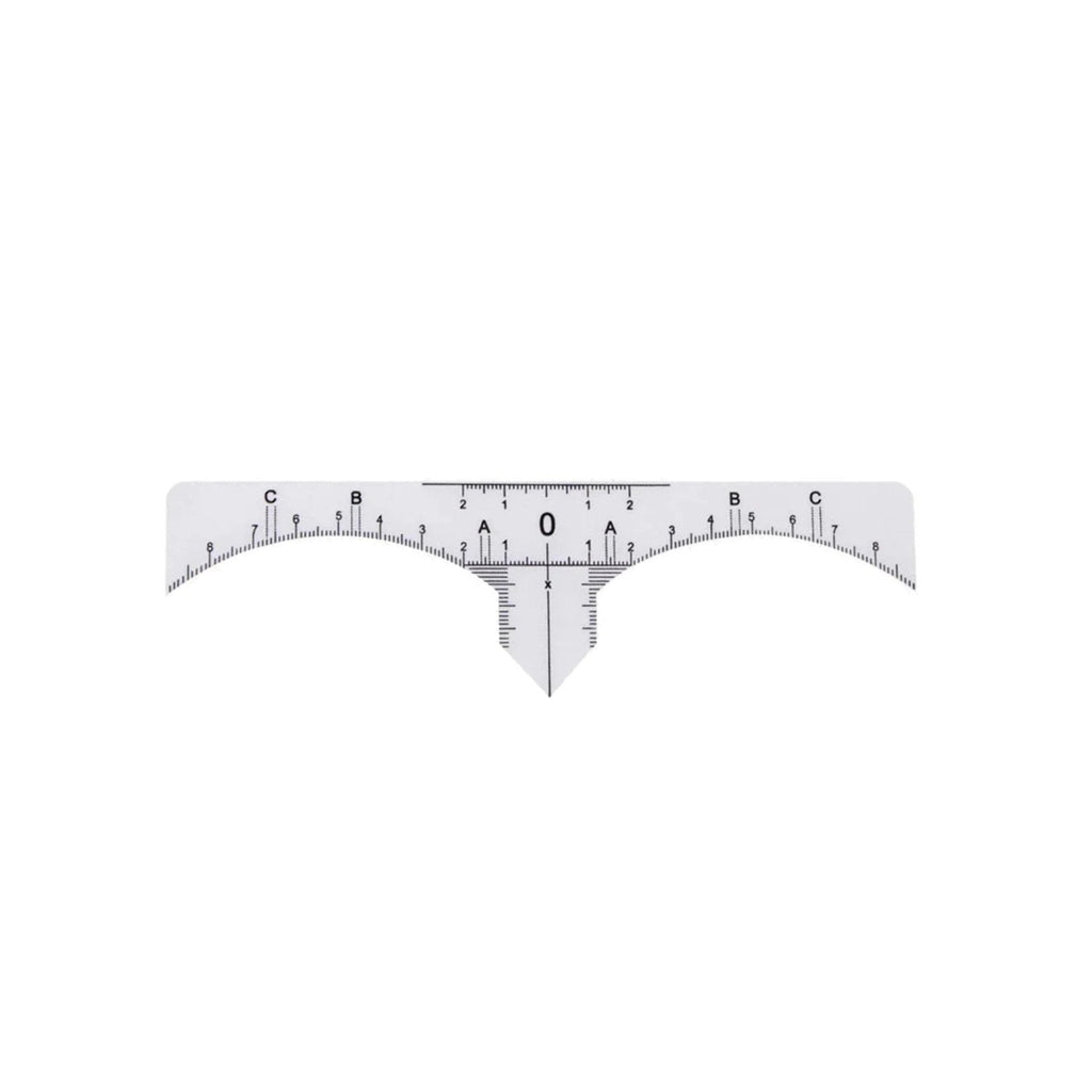 The London Brow Company Disposable Eyebrow Measuring Ruler - 25 Pcs