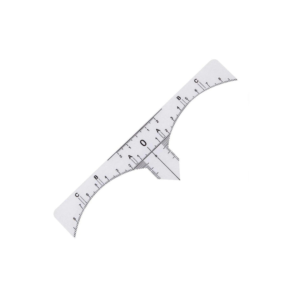 The London Brow Company Disposable Eyebrow Measuring Ruler - 25 Pcs