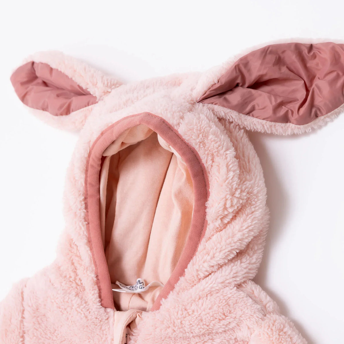 Midimod Newborn Welsoft Footed Jumpsuit - Pink
