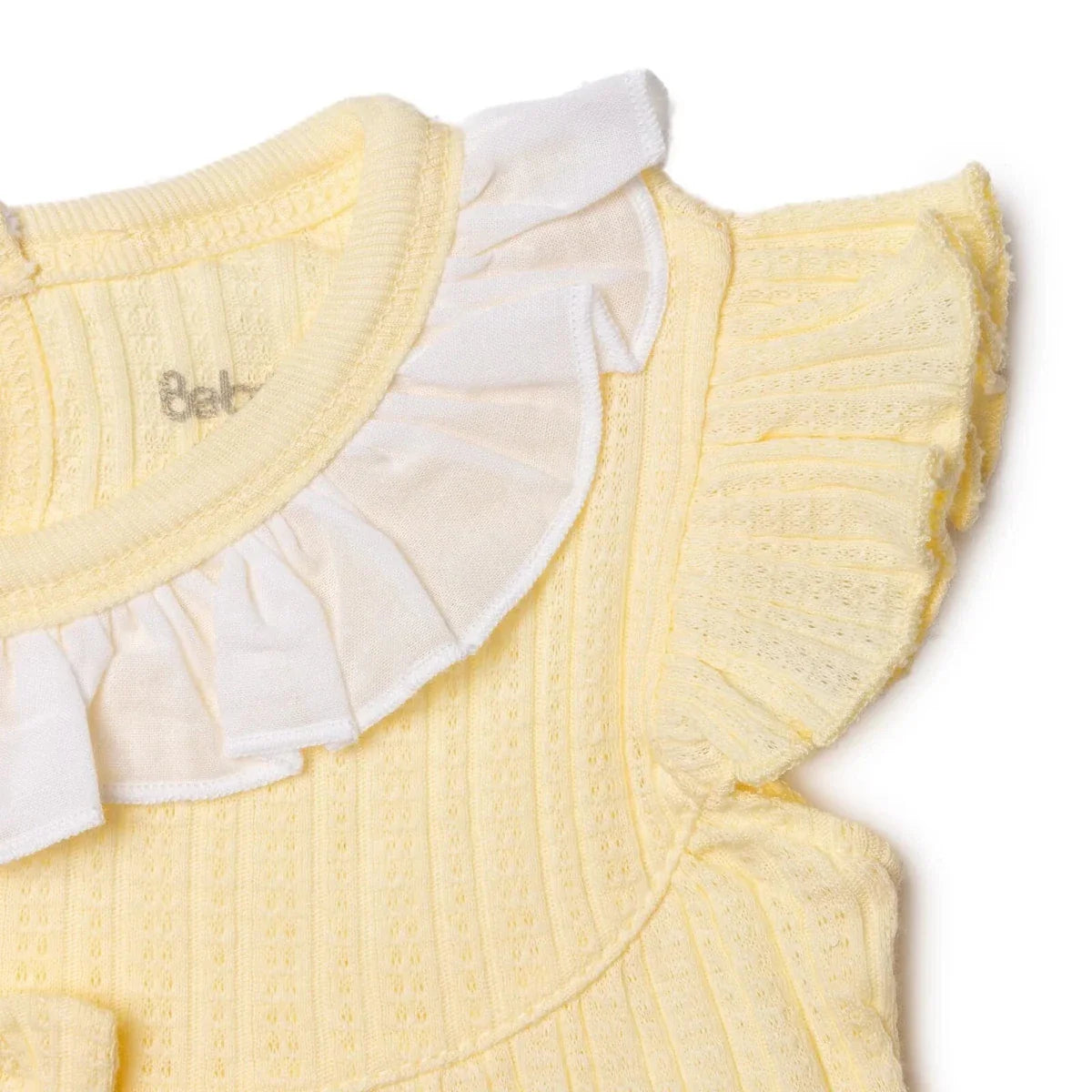 Bebetto Girls Blouse & Leggings Set - Yellow
