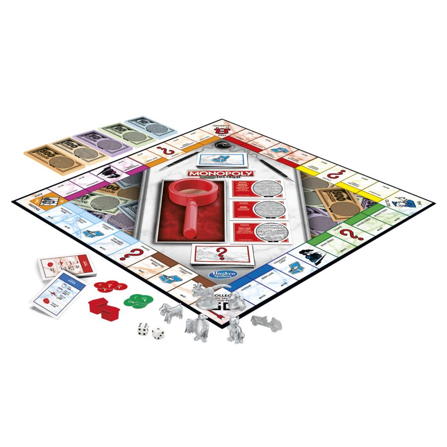 Monopoly Crooked Cash Decoder Board Game by Snaps – Family Strategy Game