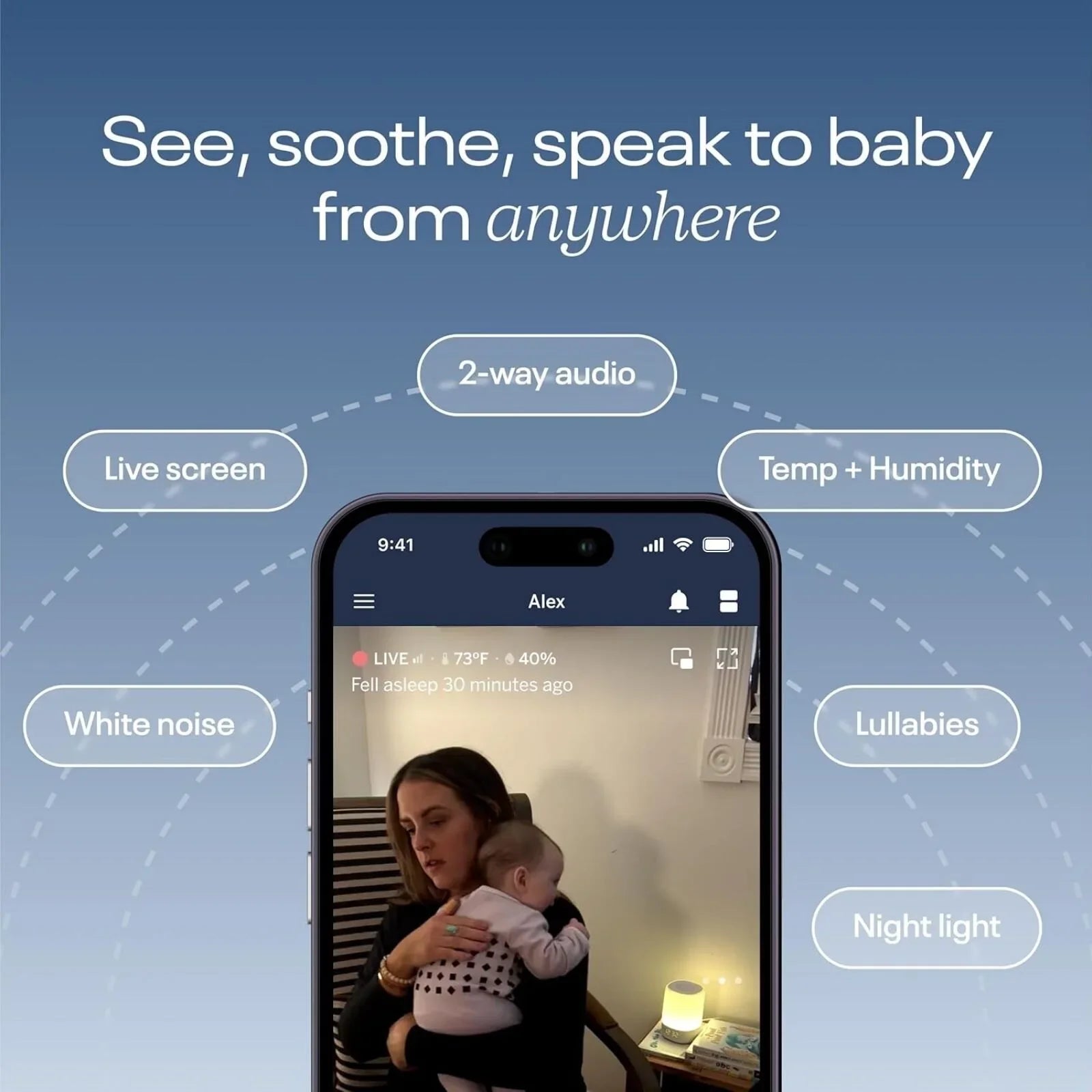 Nanit Pro Baby Camera & Flex Stand