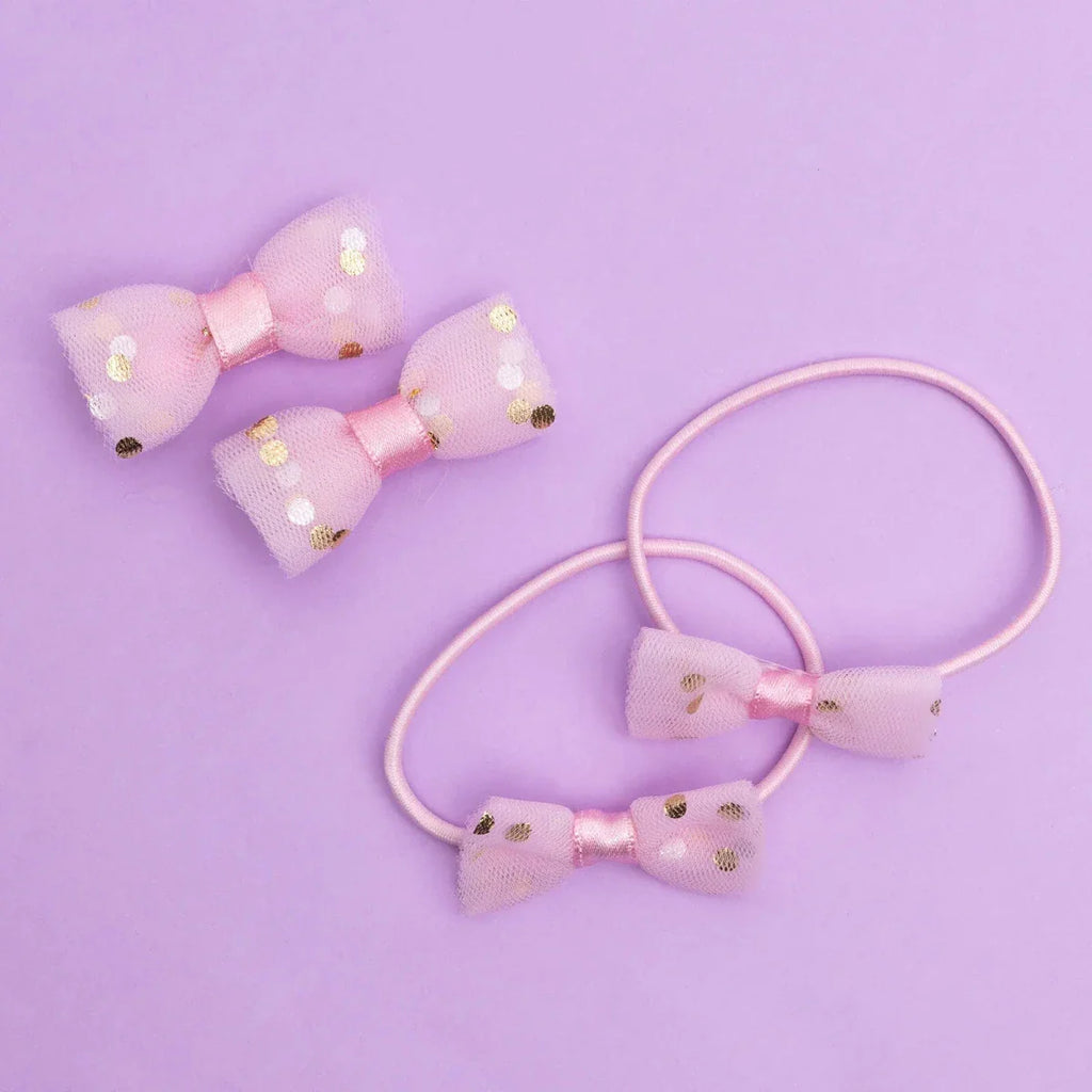 Pixy Love Hair Clips Girls - Pink