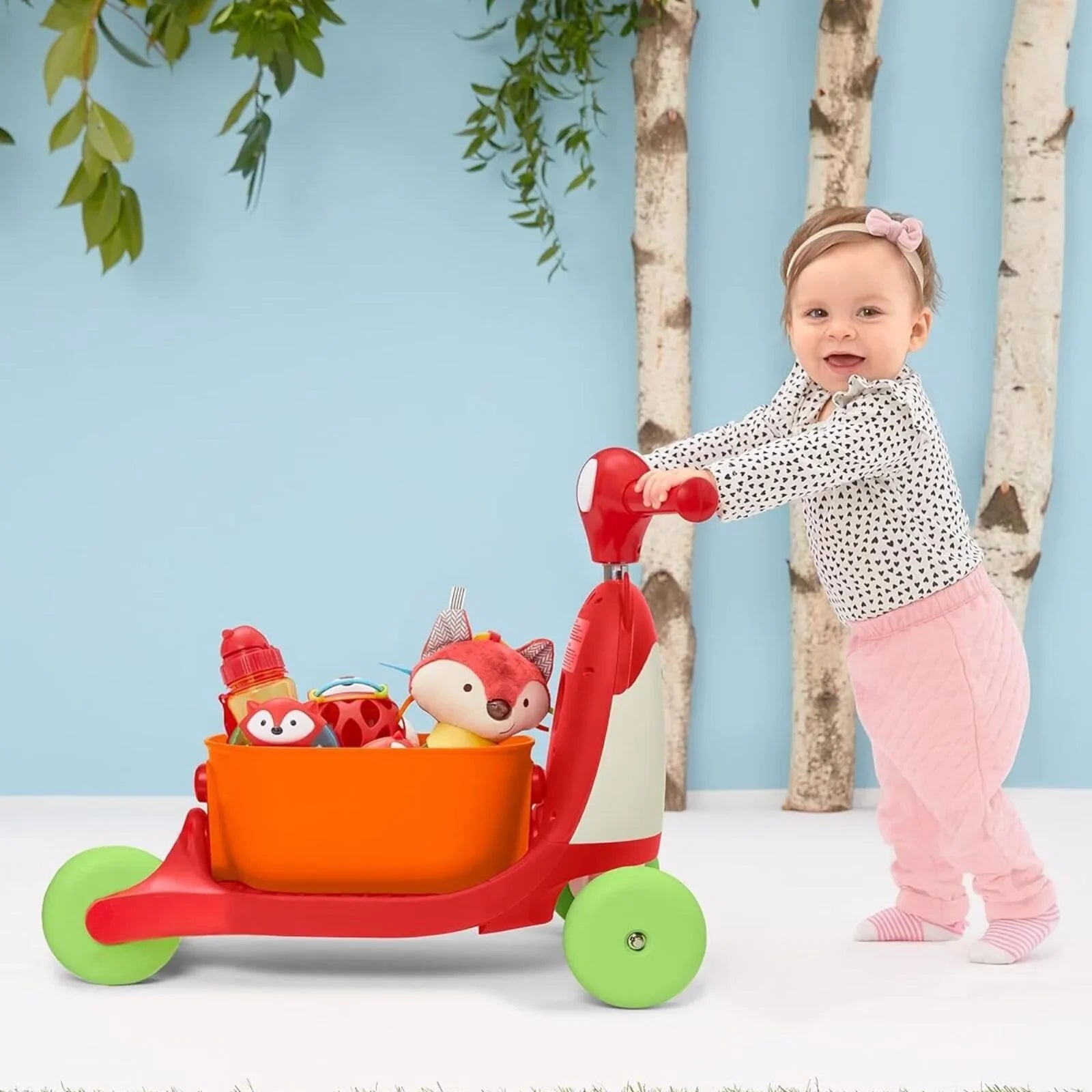 Skip Hop Zoo 3-In-1 Ride On - Fox