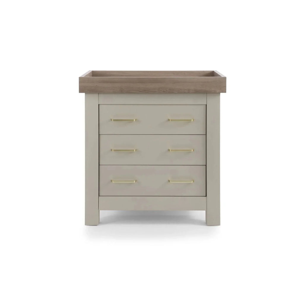 Charnwood Bordeaux Dresser & Baby Changer - Oatmeal