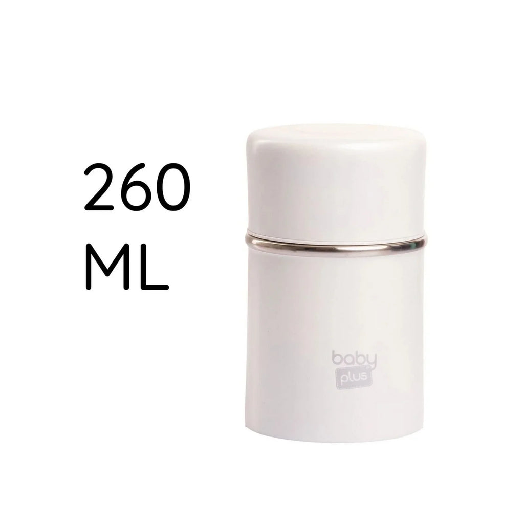 baby plus Stainless Steel Baby Food Storage Thermos 260ml