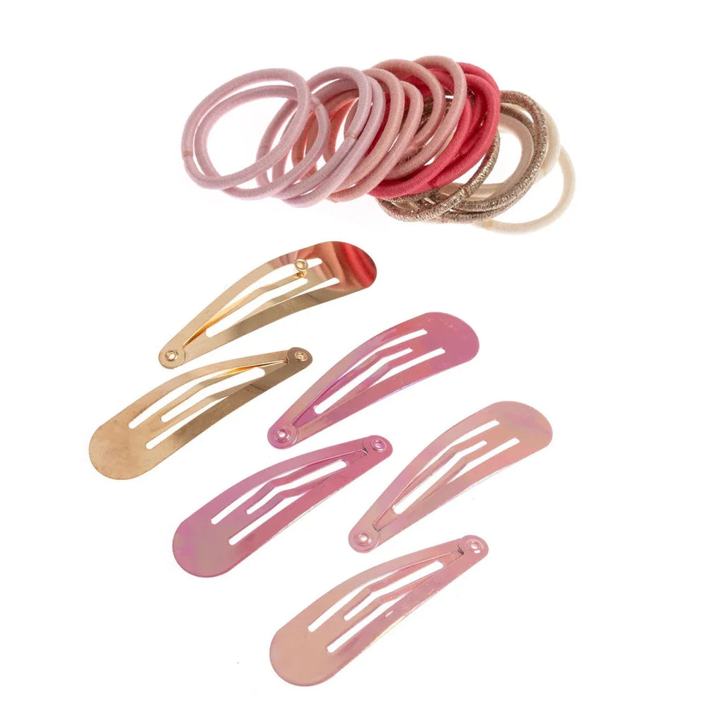 HelloBaby Hair Clips Girls - Mixcolor Printed