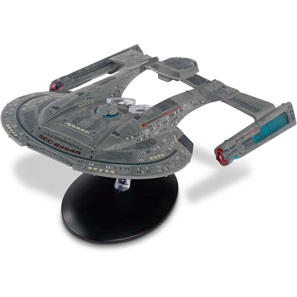 #12 U.S.S. Thunderchild NCC-63549 (Akira-class) XL EDITION Model Die Cast Ship (Eaglemoss / Star Trek)