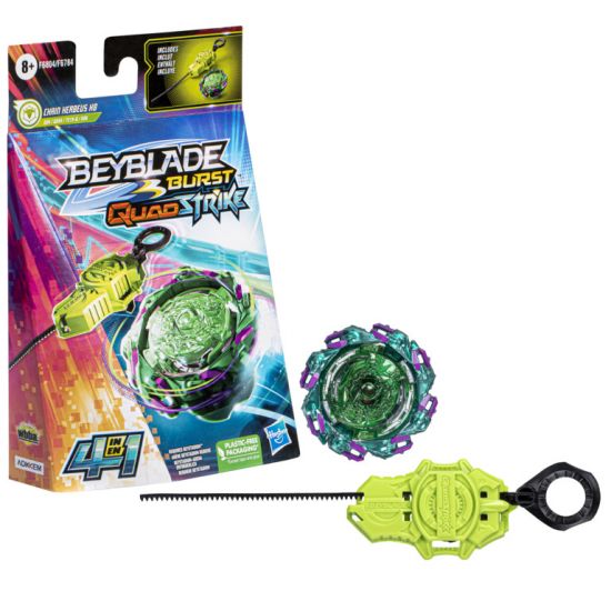 Beyblade Burst QuadStrike Starter Pack | Spinning Top Toy with Launcher