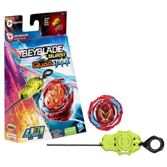 Beyblade Burst QuadStrike Starter Pack | Spinning Top Toy with Launcher