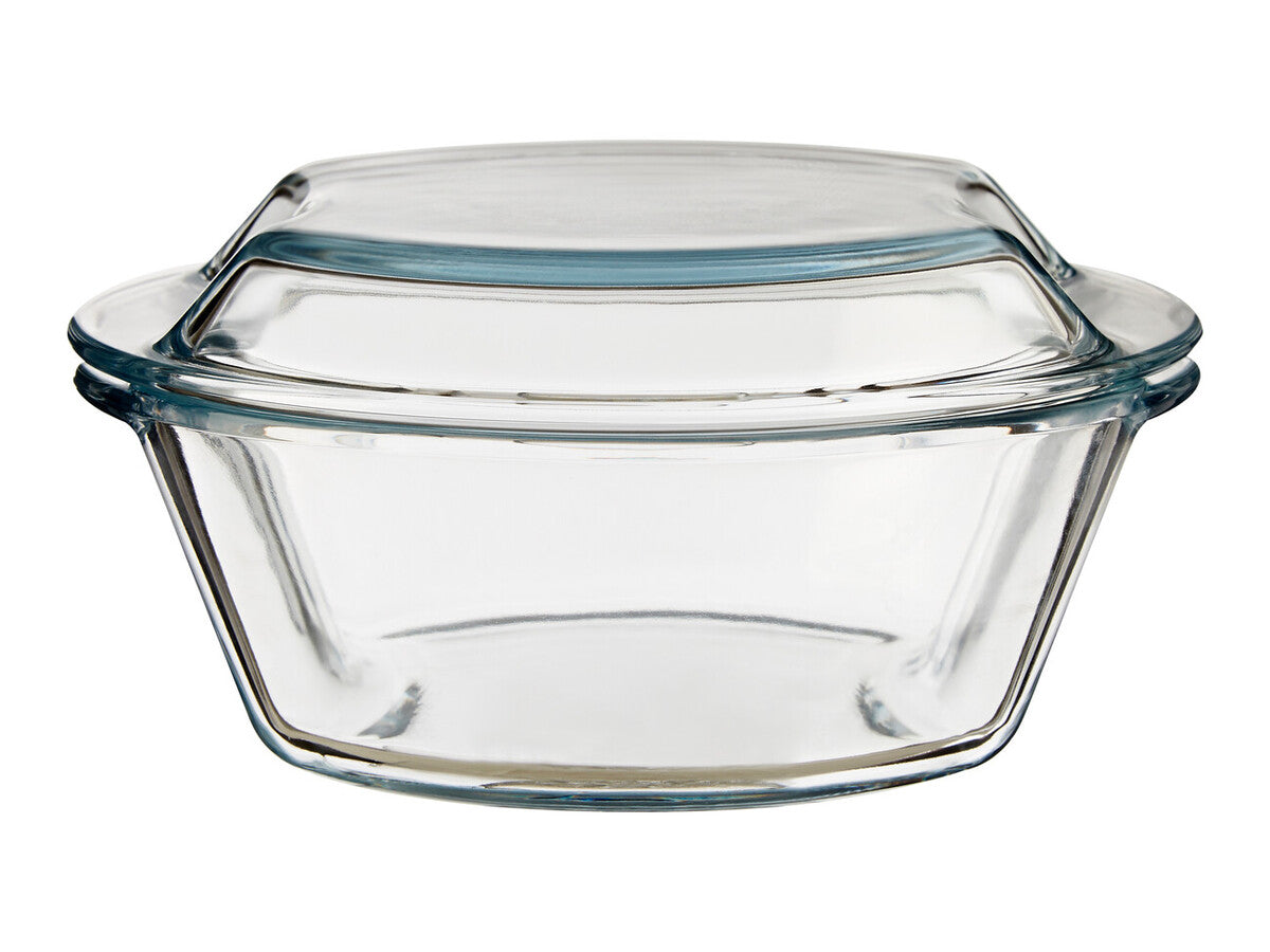 Orsina Clear Glass Casserole Dishes – Set of 3 Oven-to-Table Bakeware