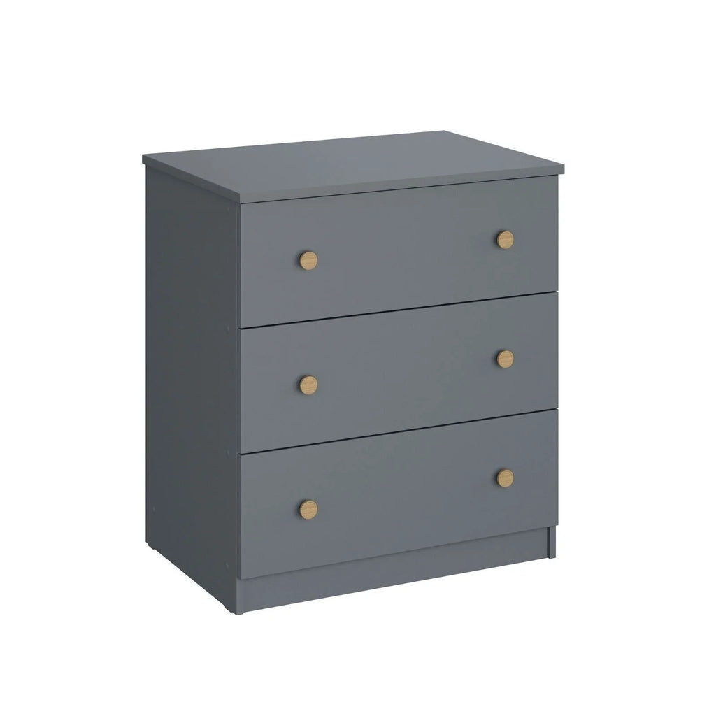 Shefa Kids 888 Changing Dresser - Graphite/Cremona Oak