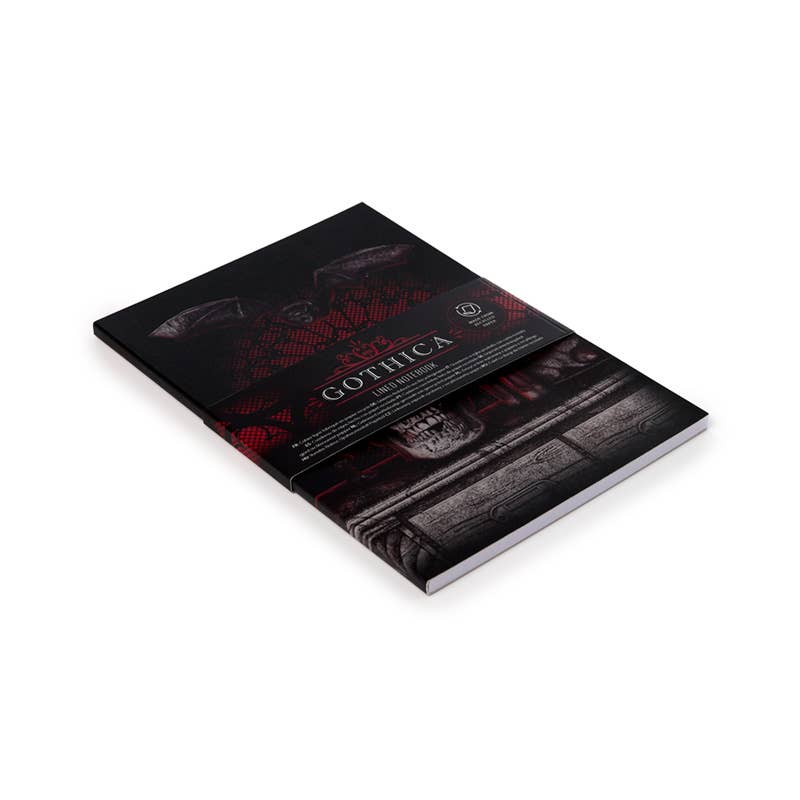 Gothica Recycled Paper A5 Notepad by Kate's Clothing – 60 Lined Pages
