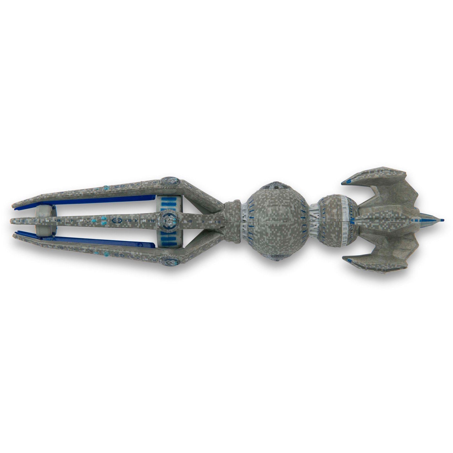 #22 Krenim Temporal Weapon Starship Model Die Cast Ship (Eaglemoss / Star Trek)