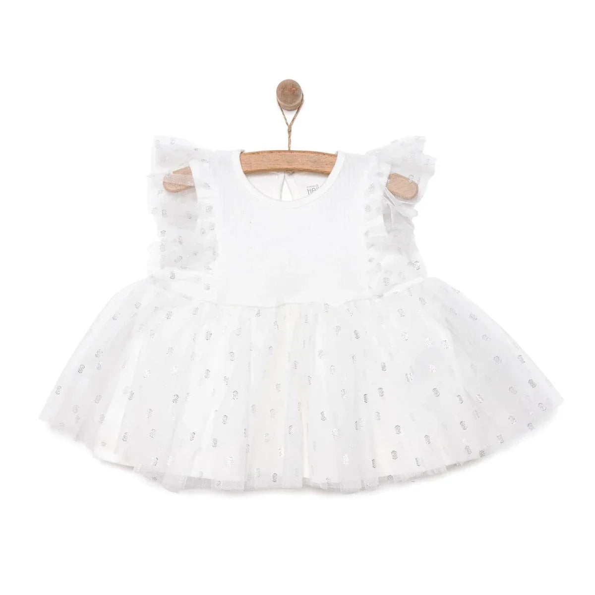 HelloBaby Newborn Girl Special Day Clothing - Ecru