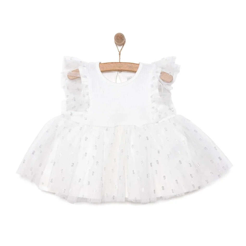 HelloBaby Newborn Girl Special Day Clothing - Ecru