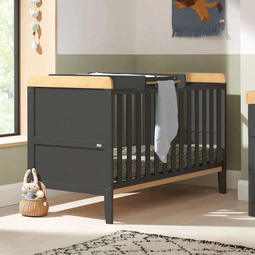 Tutti Bambini Rio 3 pcs Room Set - Dove Grey/Honey Oak