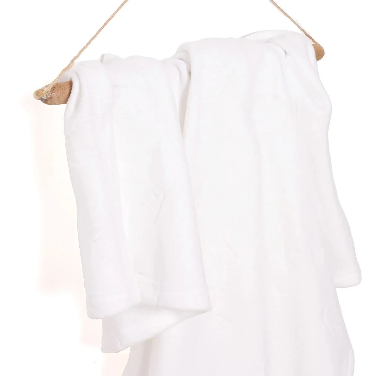Mollia Unisex Blanket - Ecru