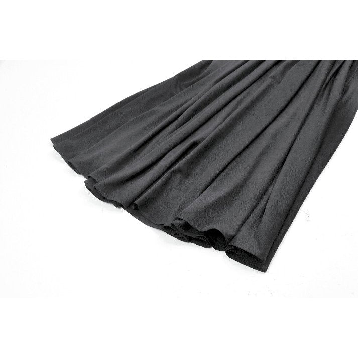 Dark in Love Gloria Black Floor-Length Corset Skirt – Gothic Lace