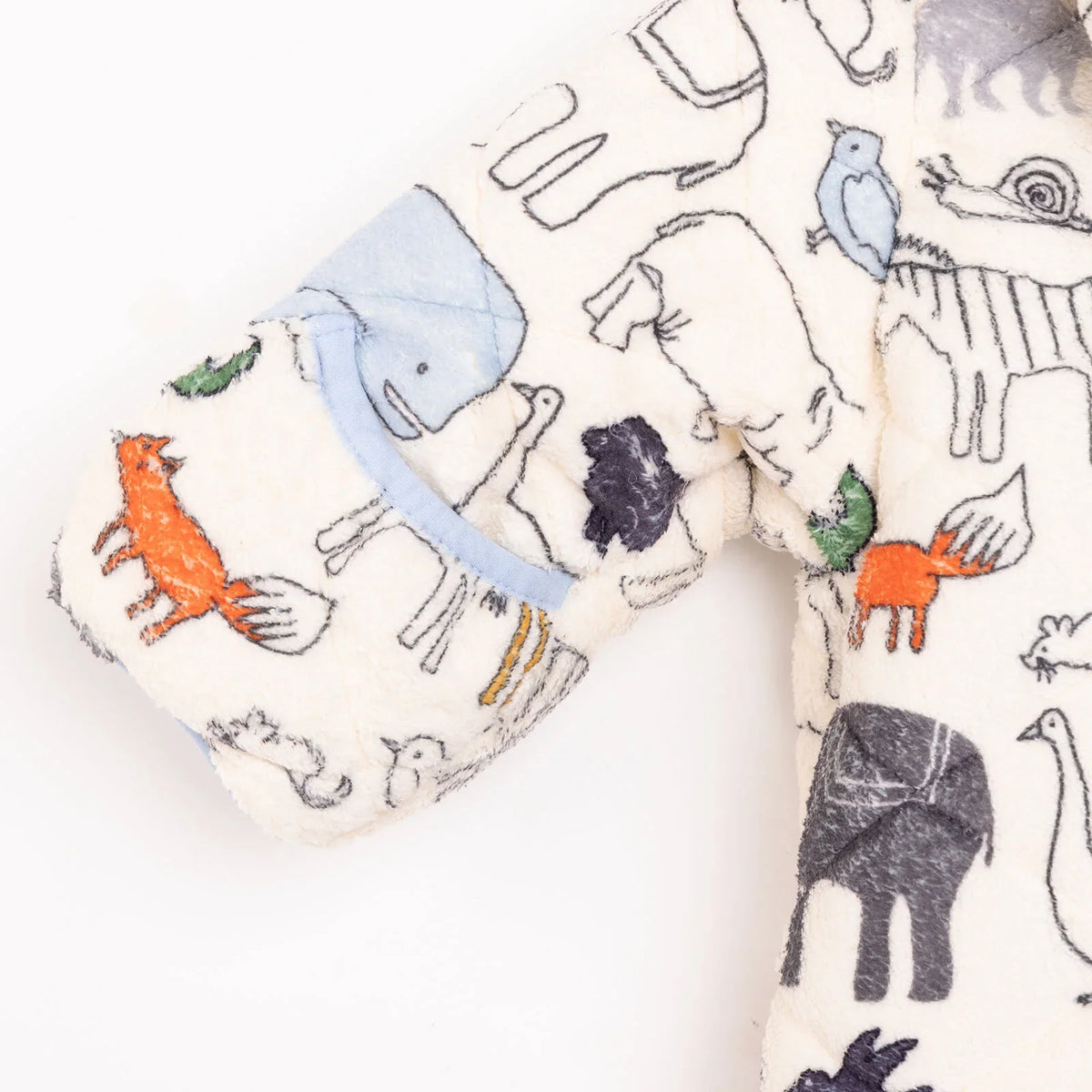 MidiMod Newborn Baby Boy Hooded-Footed Jumpsuit