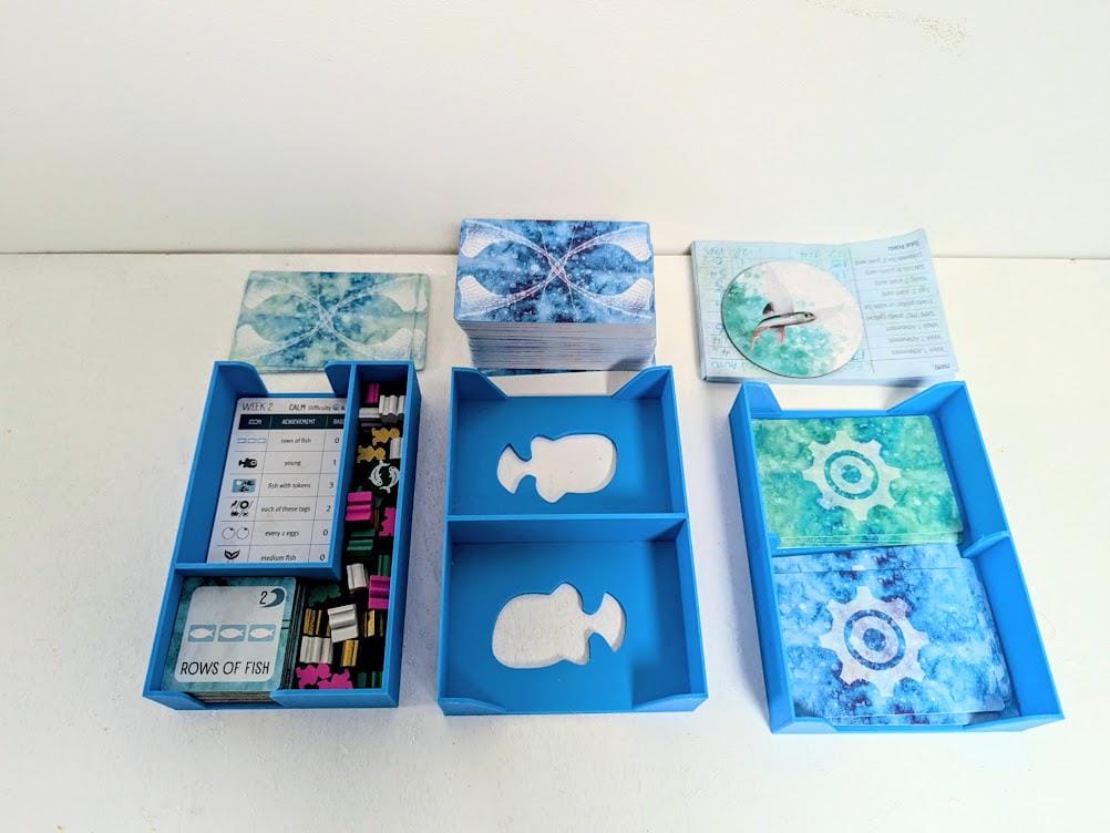 Chaddyverse Finspan Box Organiser & 3D Token Set Game Upgrade