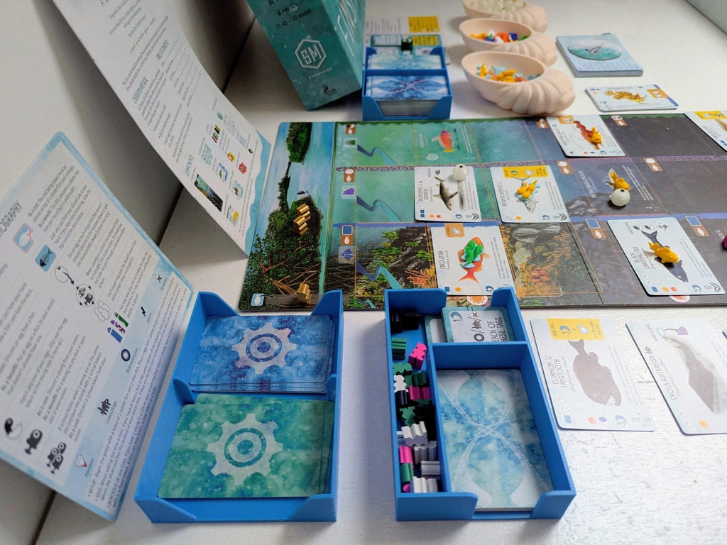 Chaddyverse Finspan Box Organiser & 3D Token Set Game Upgrade