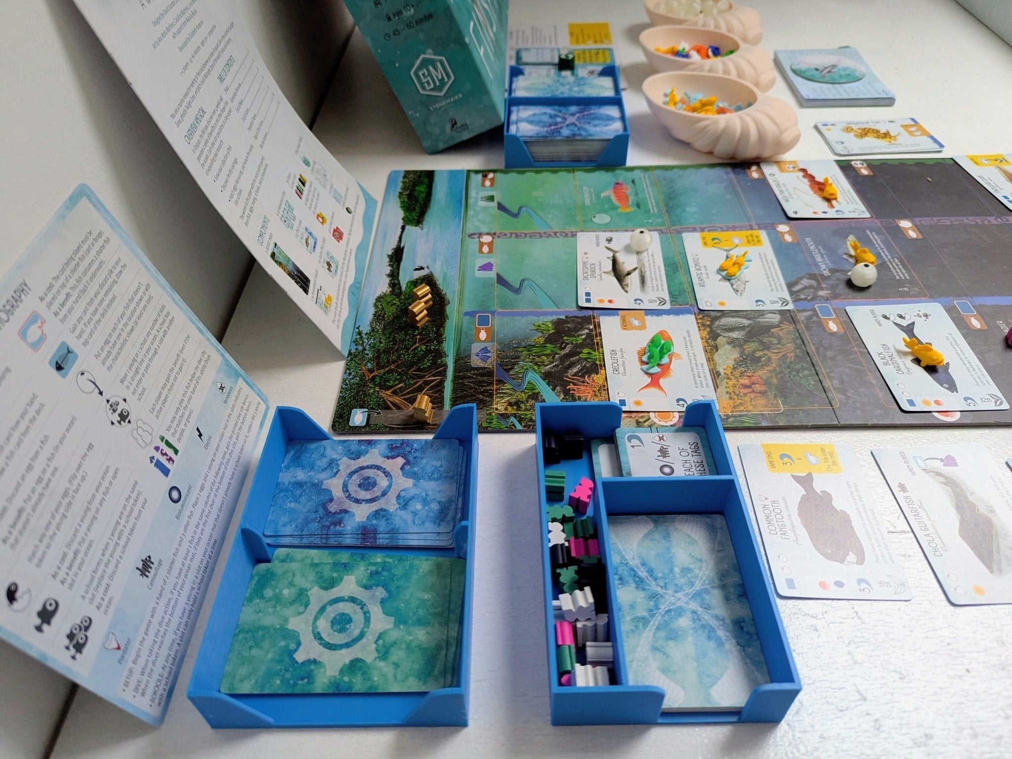 Chaddyverse Finspan Box Organiser & 3D Token Set Game Upgrade