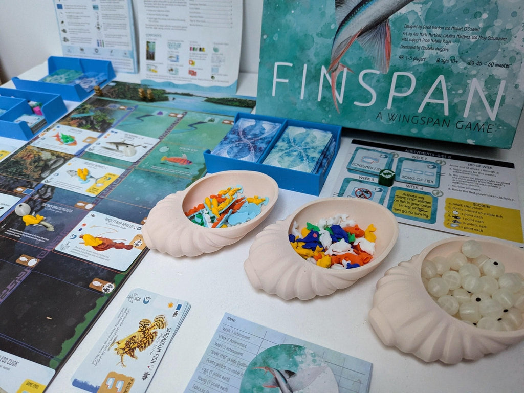 Chaddyverse Finspan Box Organiser & 3D Token Set Game Upgrade